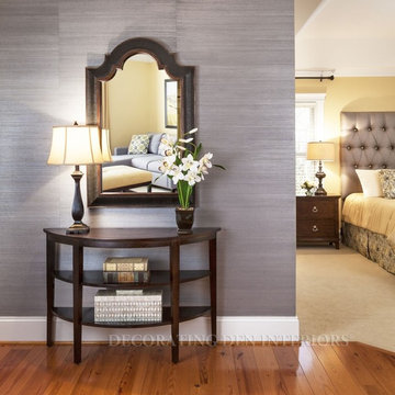 Yellow and Gray Bedroom