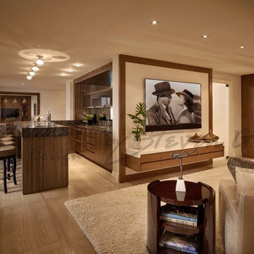 Contemporary 3 Story Luxury Condominium