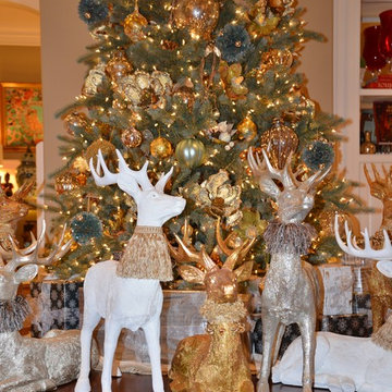 MY 2014 CHRISTMAS TREE, REINDEER & TABLE SETTINGS