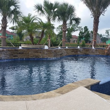 Pool Water Features