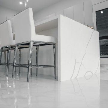 Sleek Elegance - Full Matte Lacquer Kitchen Project