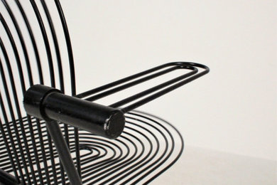 Swing chair designed by Herbert Und Jutta Ohl
