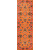 Nuloom Hand Tufted Montesque Rug, Orange, 2'6"x10'