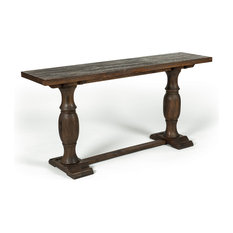console table extra mango burton walnut wood