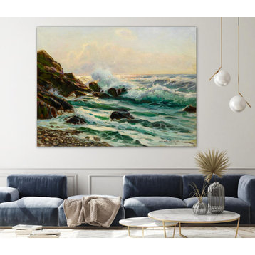 "Main Seascape I" Fine Art Giant Canvas print 72"x54"