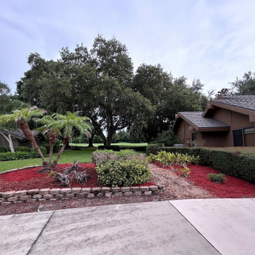 Residential Mulch & Plant Installation – Lakeland