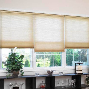Typical Cellular Shade Installed