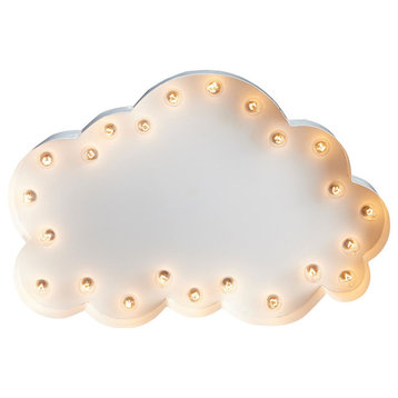 2 Foot White "Cloud" Icon