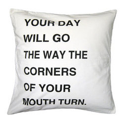 Direction of the Day Pillow - Decorative Pillows