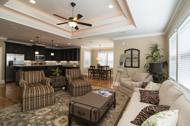 Inspiration for a timeless living room remodel in Atlanta
