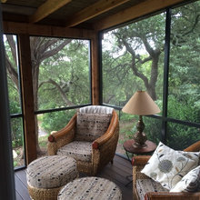 Hill Country screen porch