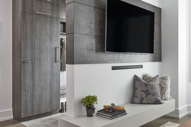 Inspiration for a transitional entryway remodel in Toronto