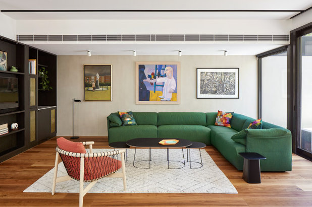 Contemporary Family Room by Bryant Alsop Architects