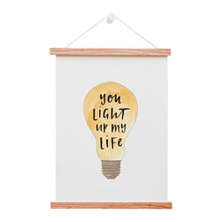 You Light Up My Life Print - Drawings And Illustrations