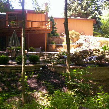 outdoor living space