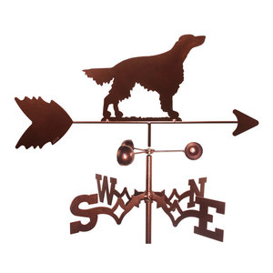 Gordon//English Setter Weathervane With Garden Mounting