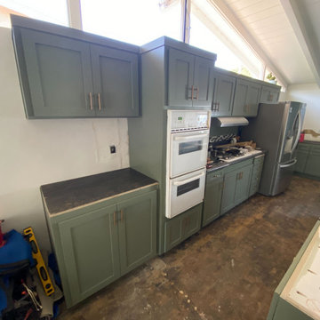 Kim Kitchen Retrofit and New Custom Island
