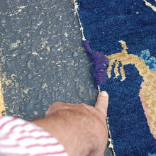 Antique Chinese Dragon rug carpet