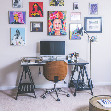 Cool Home Office for a Designer