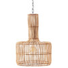 Imax Acerra Woven Wicker Pendant Light 15712