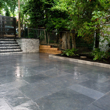 Leslieville Backyard Outdoor Living Space