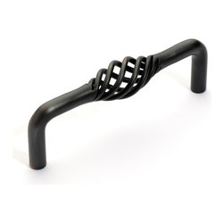 Dynasty Hardware - Birdcage 3-3/4" Cabinet Pull - Cabinet And Drawer Handle Pulls