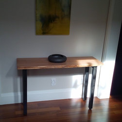 Maple Live-Edge Console Table - Side Tables And End Tables