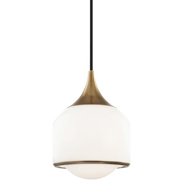 Mitzi Reese One Light Pendant H281701S-AGB
