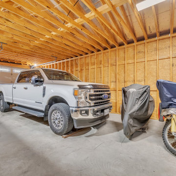Custom Stone Garage