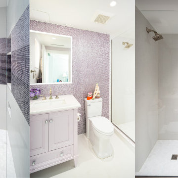 2021 Project - Lavender Bathroom