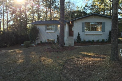 Example of a classic exterior home design in Atlanta