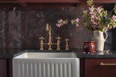 Inspiration for a transitional kitchen remodel in Other