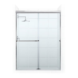 Coastal - Shower Doors | Pararagon 3/16" Frameless | Chrome / Clear Glass by Coastal - Shower Doors