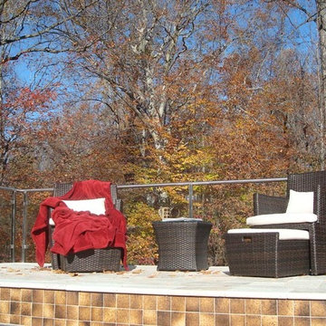 Ivory Swirl ® Travertine Pavers