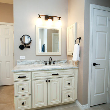 "Charmed" - Master Bathroom & Powder Room