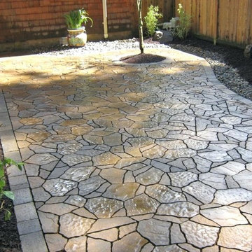 Los Angeles, CA: Stamped Concrete Contractor