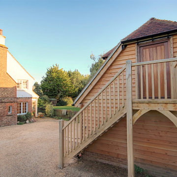 Oak Garage with Accommodation Above