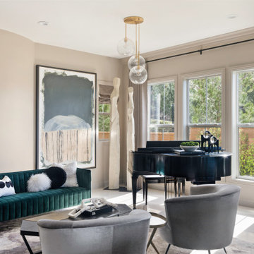 Porter Ranch, CA. Contemporary Glam Design