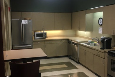 Office Meeting Room, Bathroom, Cafeteria Remodel