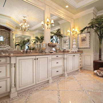 Bathroom Flooring and Vanity Top