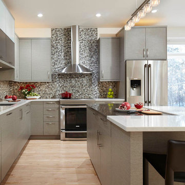 Minneapolis Town Home Kitchen Remodel by Sawhill Custom Kitchens