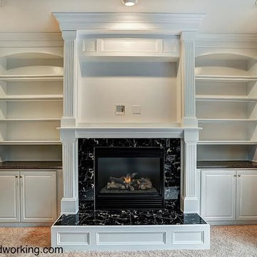 Entertainment Storage with Shelving