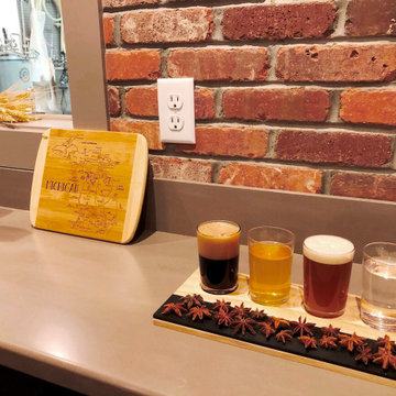 North Ann Arbor Basement Remodel: Home Brewpub
