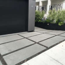 Driveway, garage, entrance