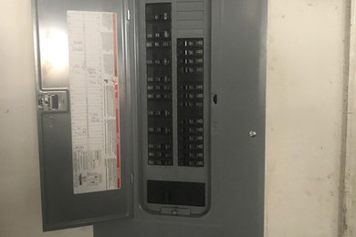Before & After New Electrical Panel Installed in Berkeley Springs, WV