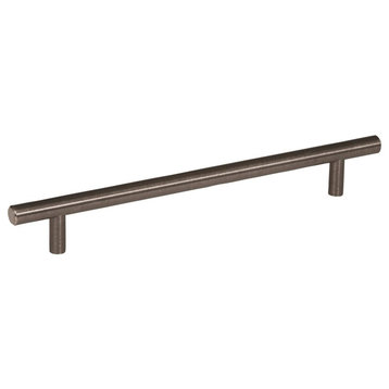 Amerock Bar Pull Collection Cabinet Pull, Gunmetal, 7-9/16" Center-to-Center