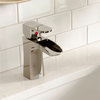 Karran KBF440 1-Hole 1-Handle Basin Faucet With Pop-up Drain, Chrome