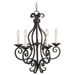 Maxim Lighting - Maxim Lighting 12215OI Manor - Five Light Chandelier - Manor Five Light Chandelier Oil Rubbed BronzeThis decorative classic in Oil Rubbed Bronze finish is both dramatic and subtle, with or without shades.Oil Rubbed Bronze FinishThis decorative classic in Oil Rubbed Bronze finish is both dramatic and subtle, with or without shades. *Number of Bulbs: 5 *Wattage: 60W * BulbType: Candelabra *Bulb Included: No *UL Approved: Yes
