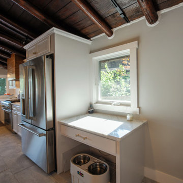 Rustic Traditional White Kitchen