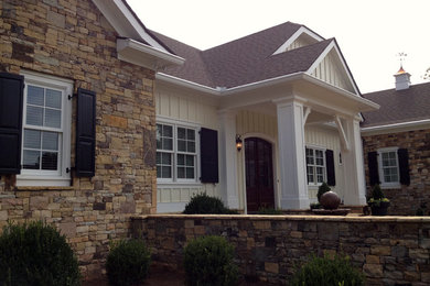 Inspiration for a timeless exterior home remodel in Atlanta